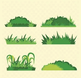 小草矢量图图片