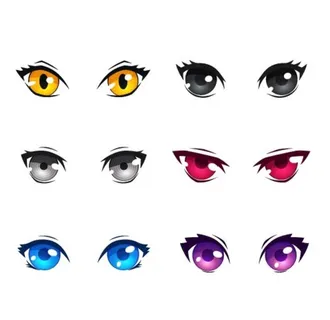 卡通眼睛图片