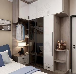 衣柜床头柜图片