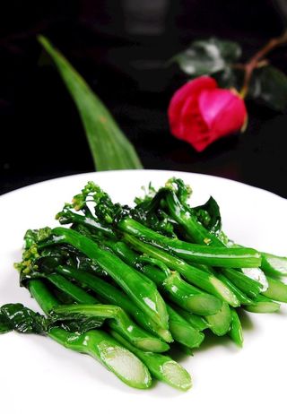 姜汁炒芥兰图片