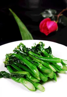 姜汁炒芥兰图片 姜汁炒芥兰图片
