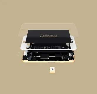6S手机分解图片