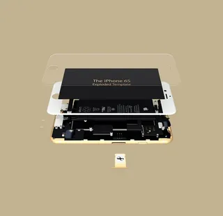 6S手机分解图片