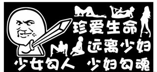 车贴 真爱生命图片