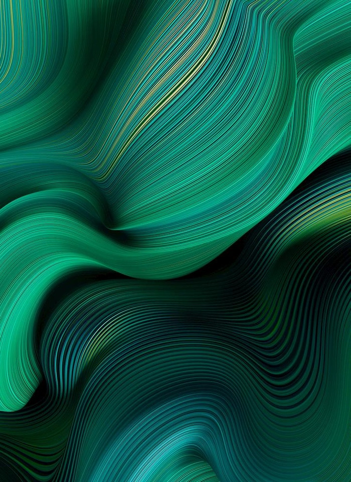 绿色抽象线条背景图片