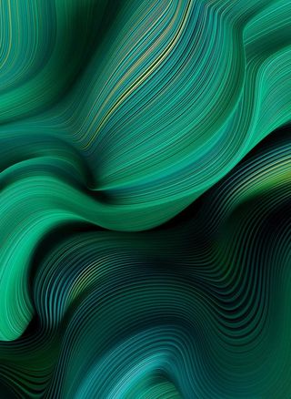 绿色抽象线条背景图片