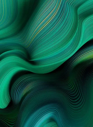 绿色抽象线条背景图片
