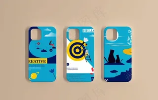 手机壳样机图片