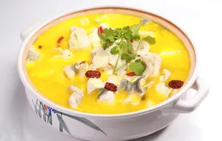 金汤豆花鱼图片