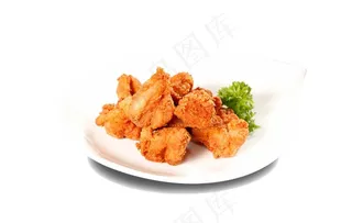 炸鸡块图片