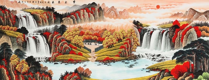 聚宝盆紫气东来图片(9071x3780)
