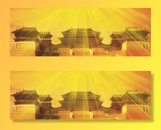 古风宫殿背景图片