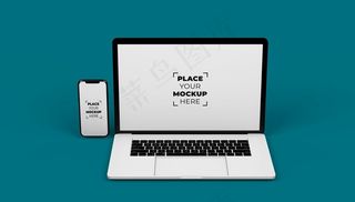 笔记本电脑样机图片