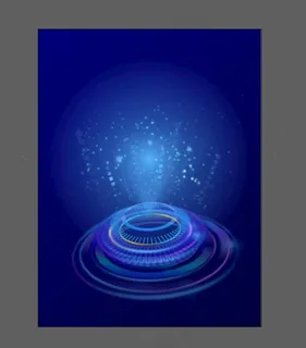 蓝色科技背景  图片