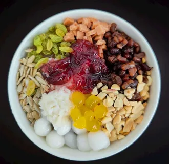 桂花冰粉图片 桂花冰粉图片