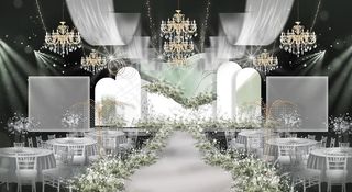 韩式婚礼效果图图片