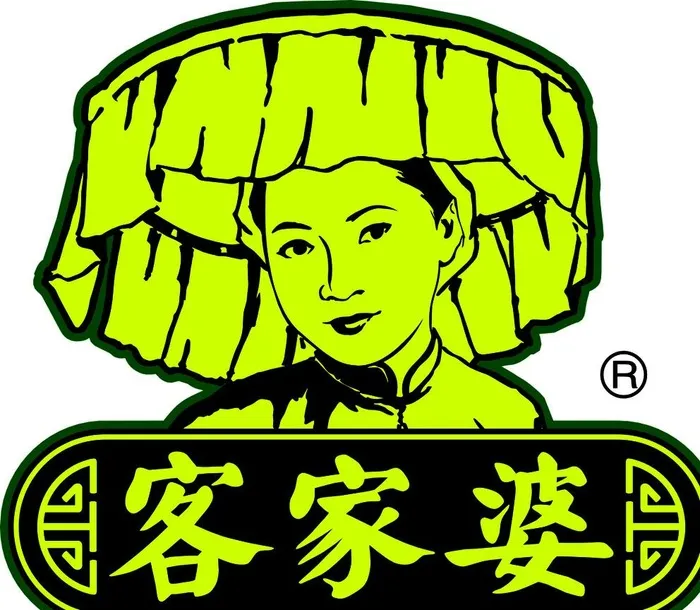 客家婆LOGO图片cdr矢量模版下载