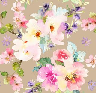 手绘水彩花图片