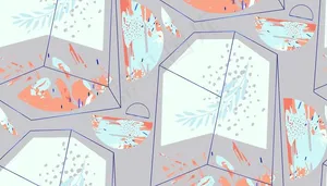 手绘花图片