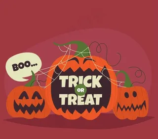 万圣节捣蛋南瓜头图片