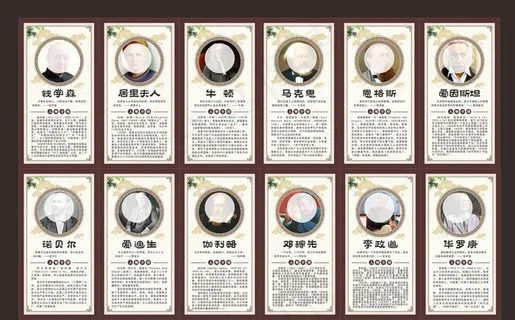 科学家展板图片