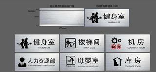 门牌 分层文件图片