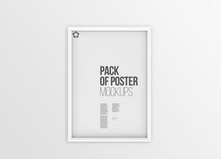 画框海报样机图片