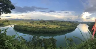 封开县贺江第一湾图片