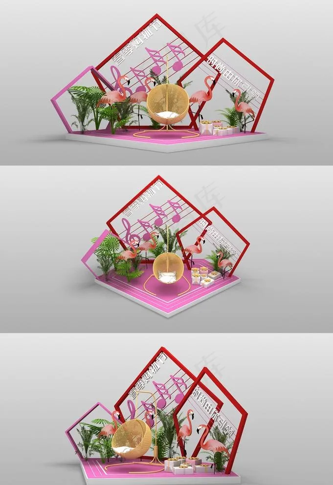 网红美陈 图片