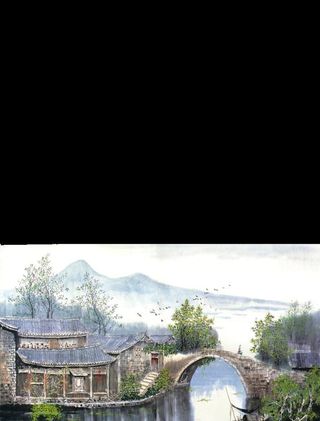 老家故乡风景图片