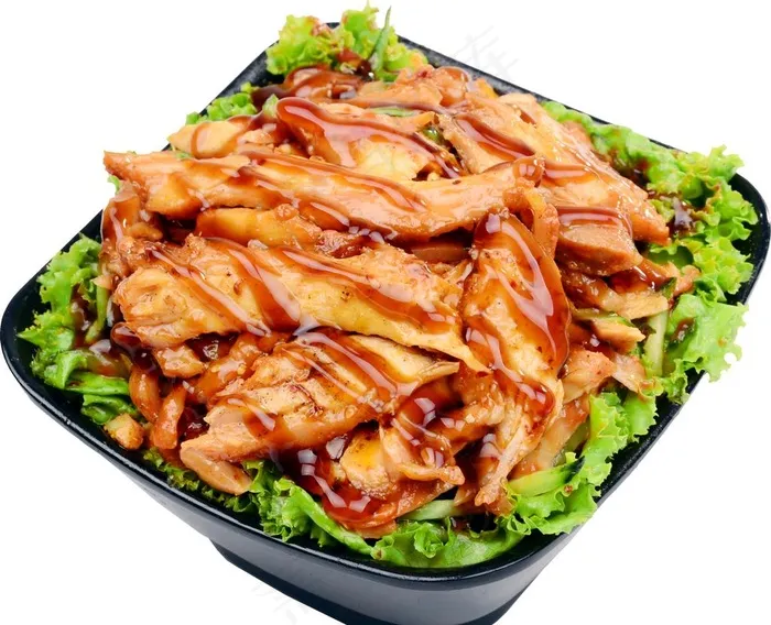 烤肉拌饭图片