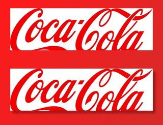 可口可乐矢量标志图片
