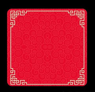 红色中国风标题框海报边框文字框图片