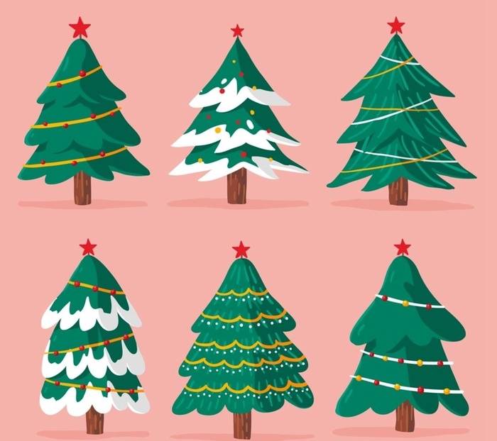 创意节日圣诞树图片