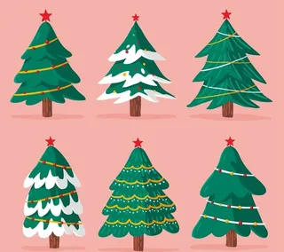 创意节日圣诞树图片