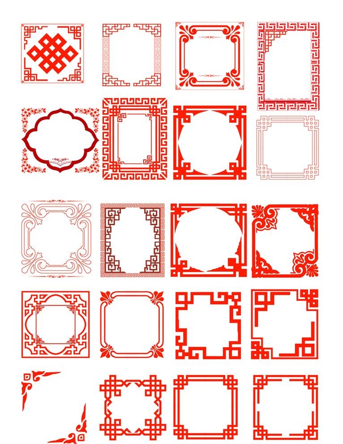 古典花边边框图片(3072x4107)psd模版下载
