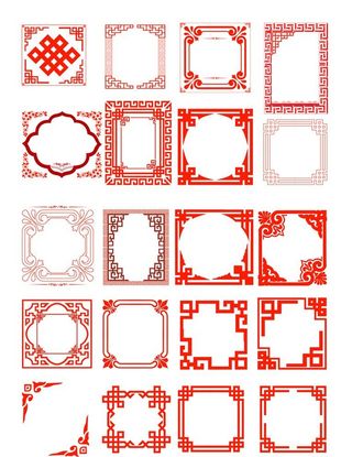 古典花边边框图片