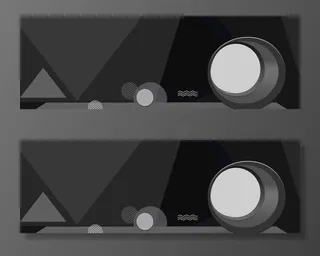 几何简约海报背景图片