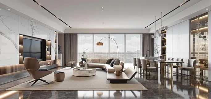 落地窗大阳台图片