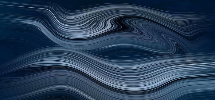 渐变丝滑线条背景图片