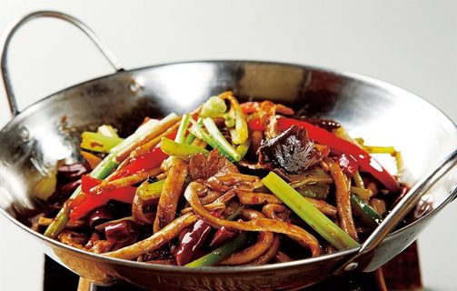 干锅茶树菇图片