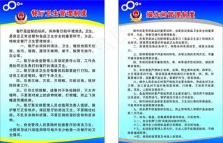 餐厅食堂卫生管理制度图片