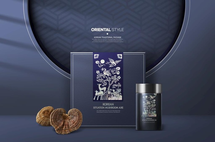 中式茶叶包装图片