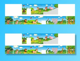 幼儿园墙纸图片