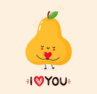 卡通水果图片