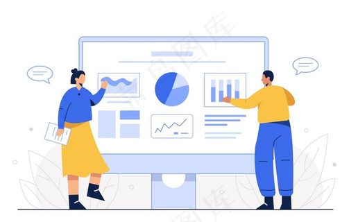 人物插图 扁平办公矢量    图片