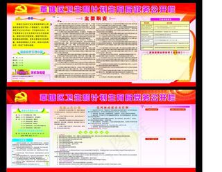 卫生和计划生育局政务公开栏图片