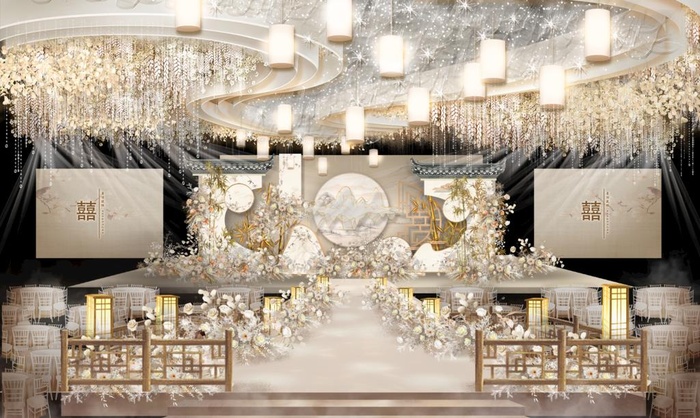 新中式婚礼图片(3000x1886)psd模版下载