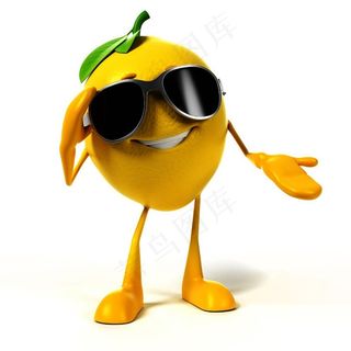 卡通柠檬图片