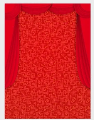 红色祥云背景图片